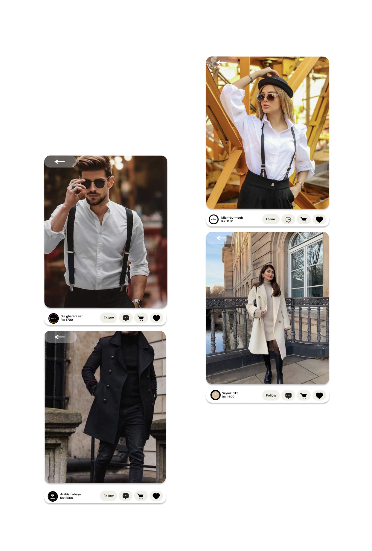 Like, Buy and Follow
